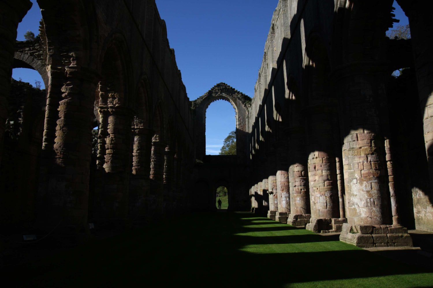 fountains abbey Yorkshire dales 