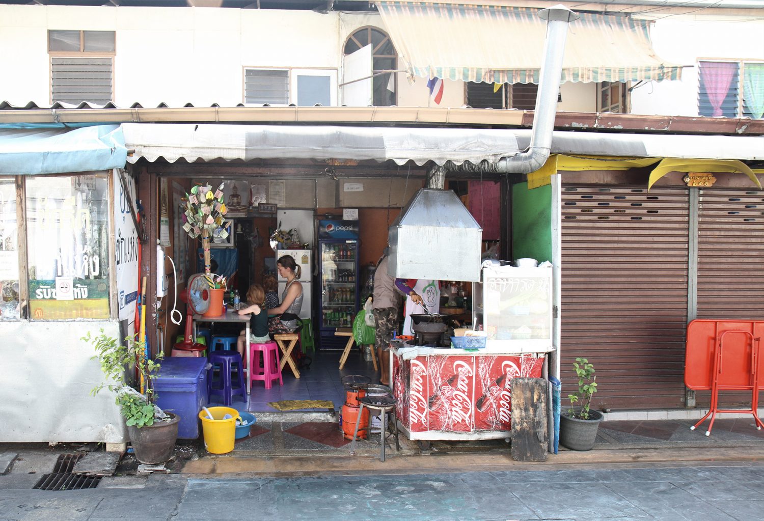 Restaurant chez l'habitant à Bangkok