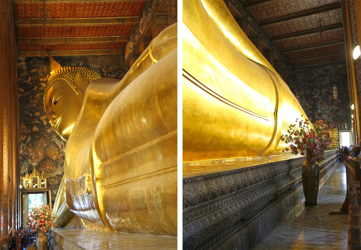 Buddha couché Bangkok