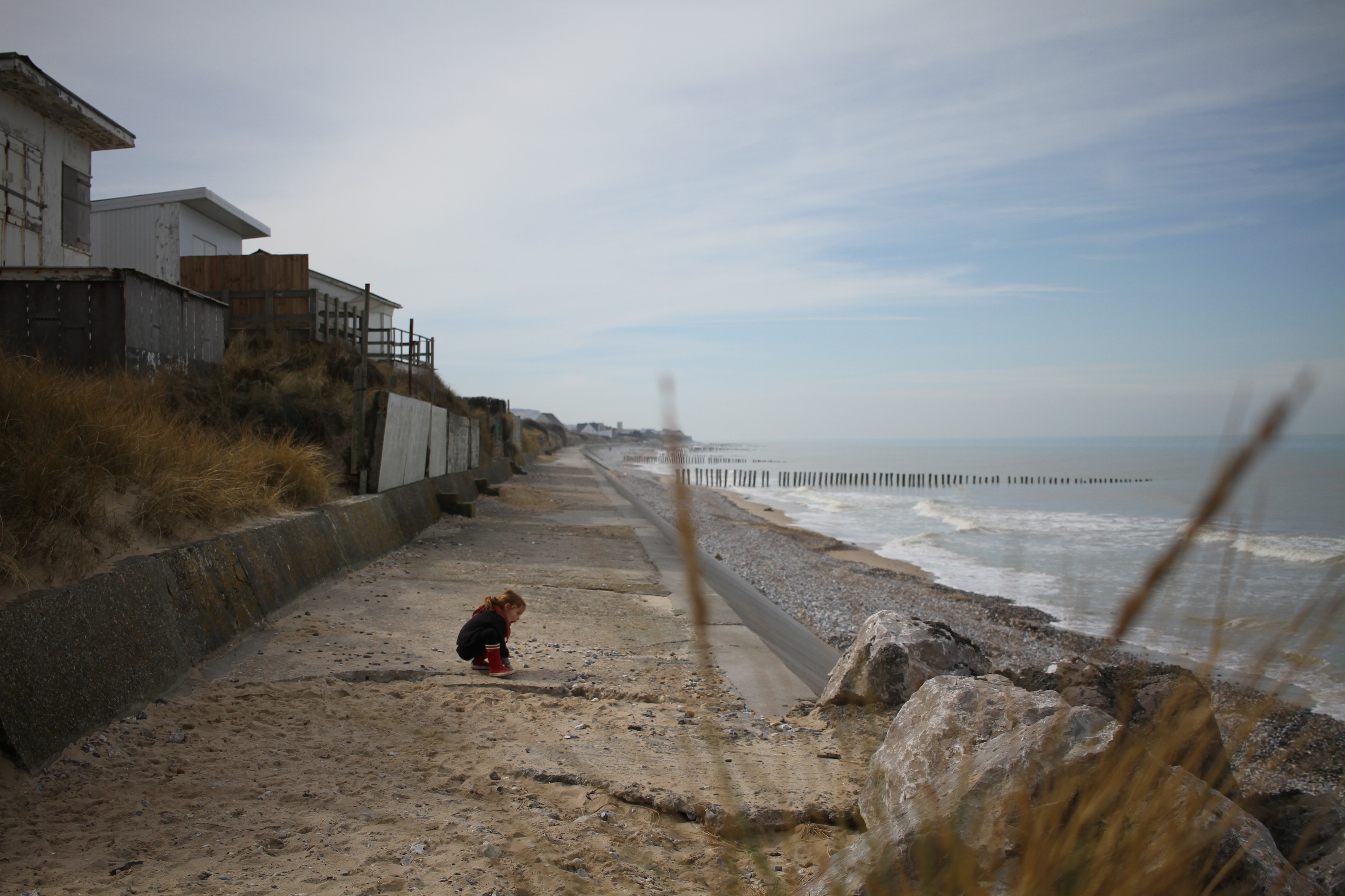 chalets plage de sangatte