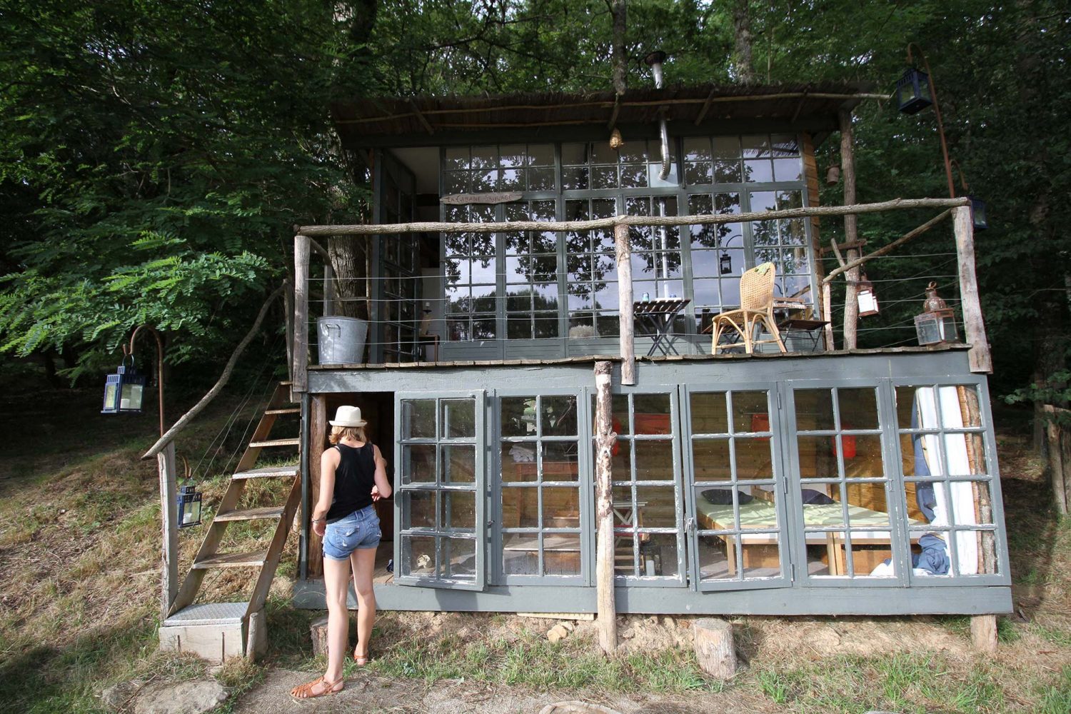 country lodge cabane longny au perche