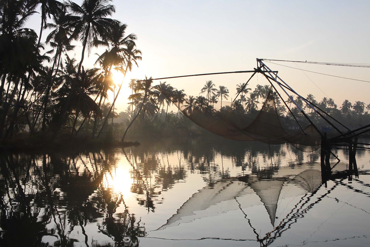 backwaters Cherai beach 