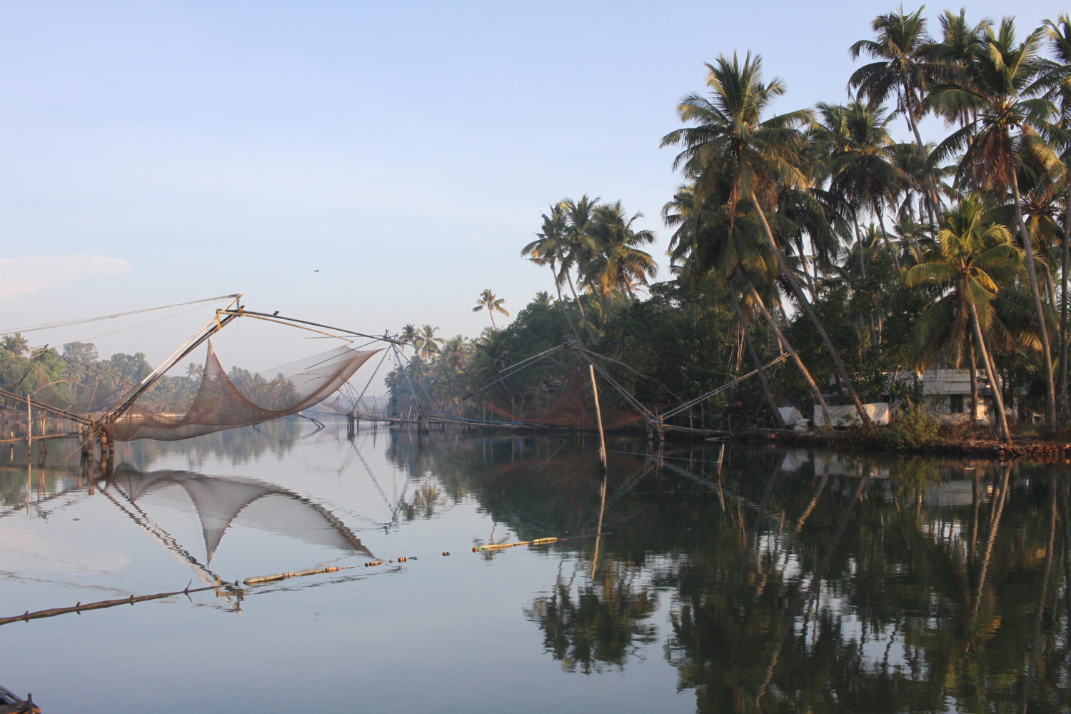 cherai beach Kerala backwater 