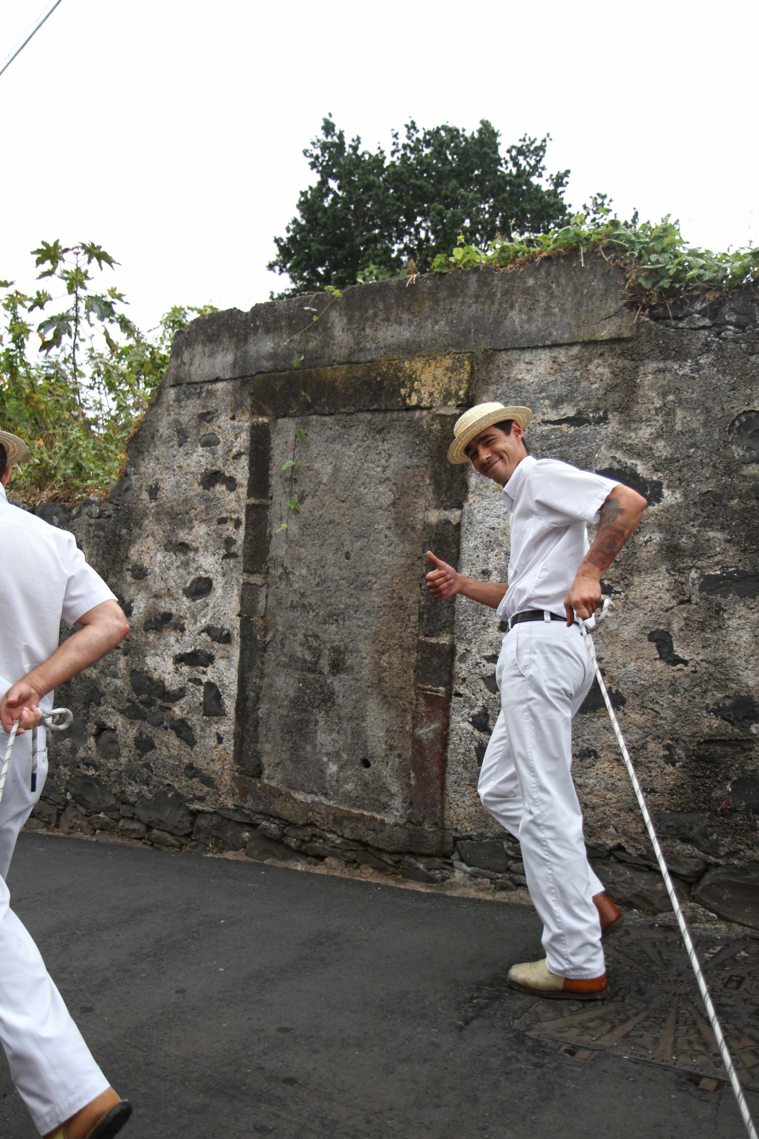 Funchal, traineaux en osier 