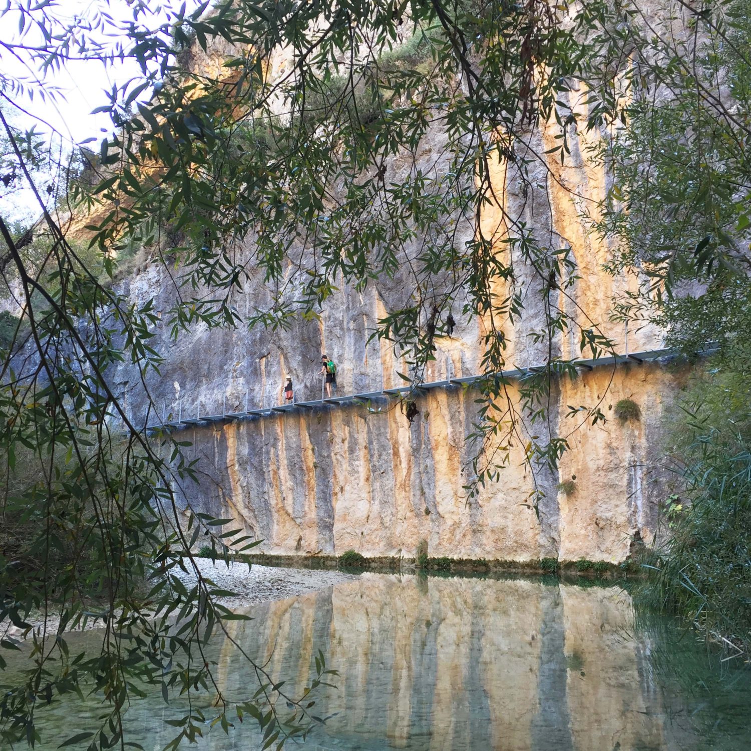 passerelle rio vero Alquezar 