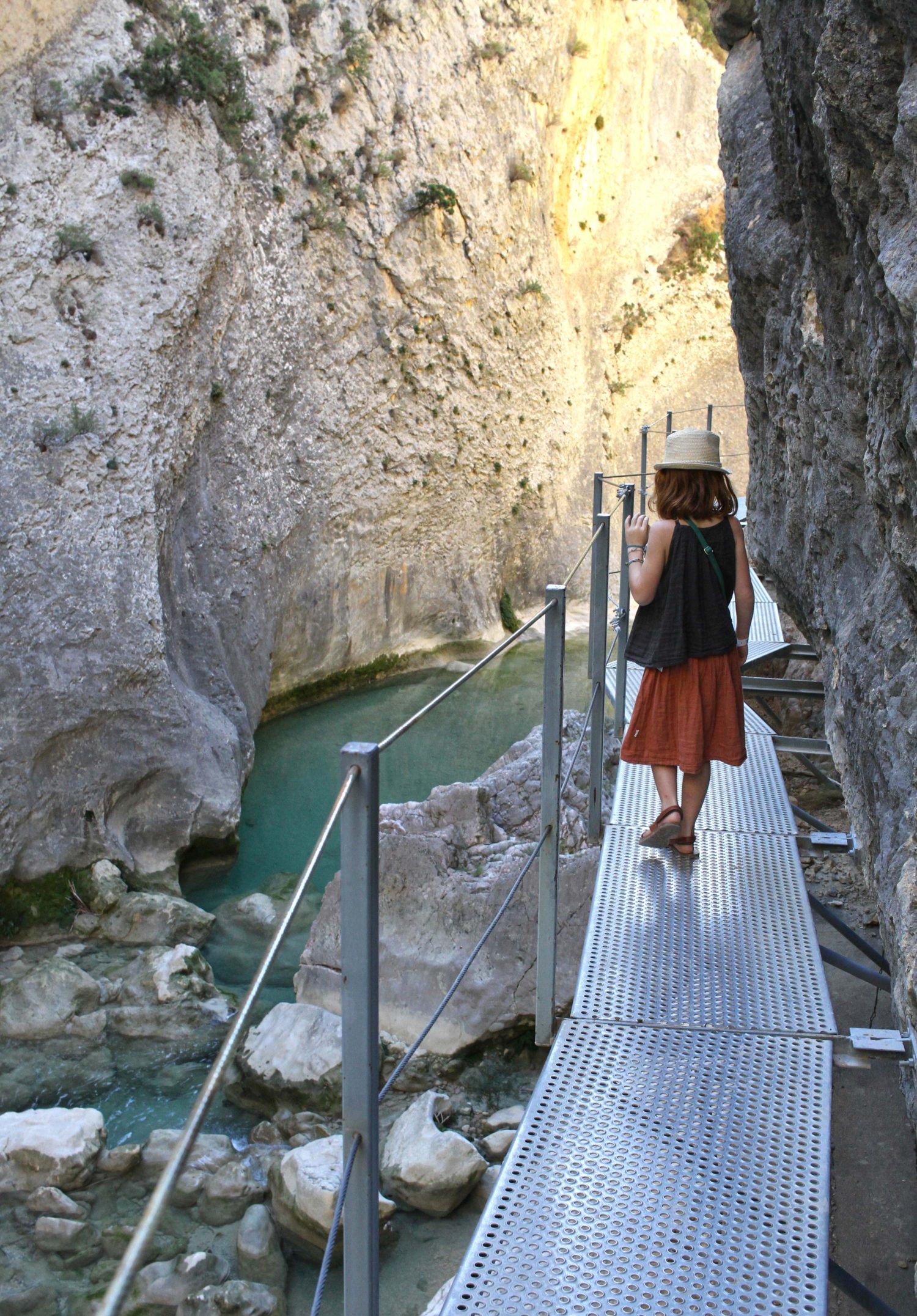 passerelle rio vero Alquezar