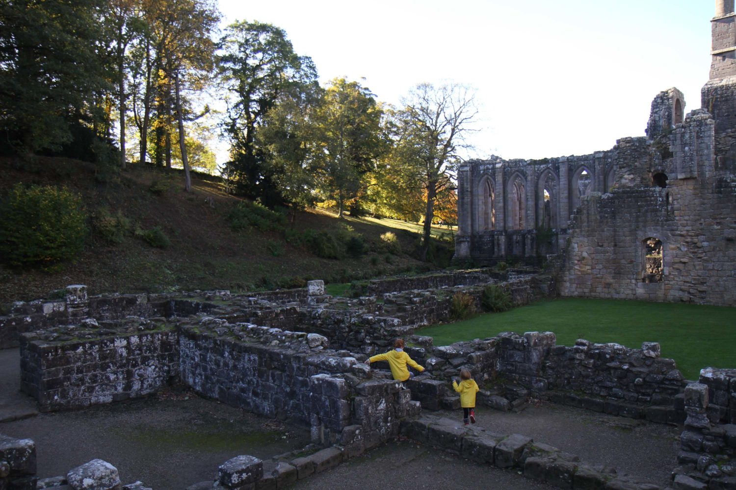 fountains abbey Yorkshire dales 