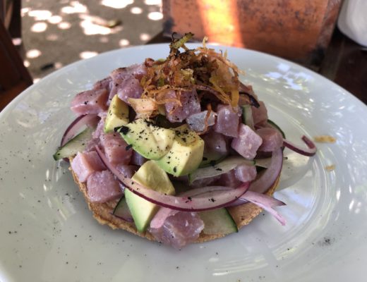 tostadas la playita Bacalar