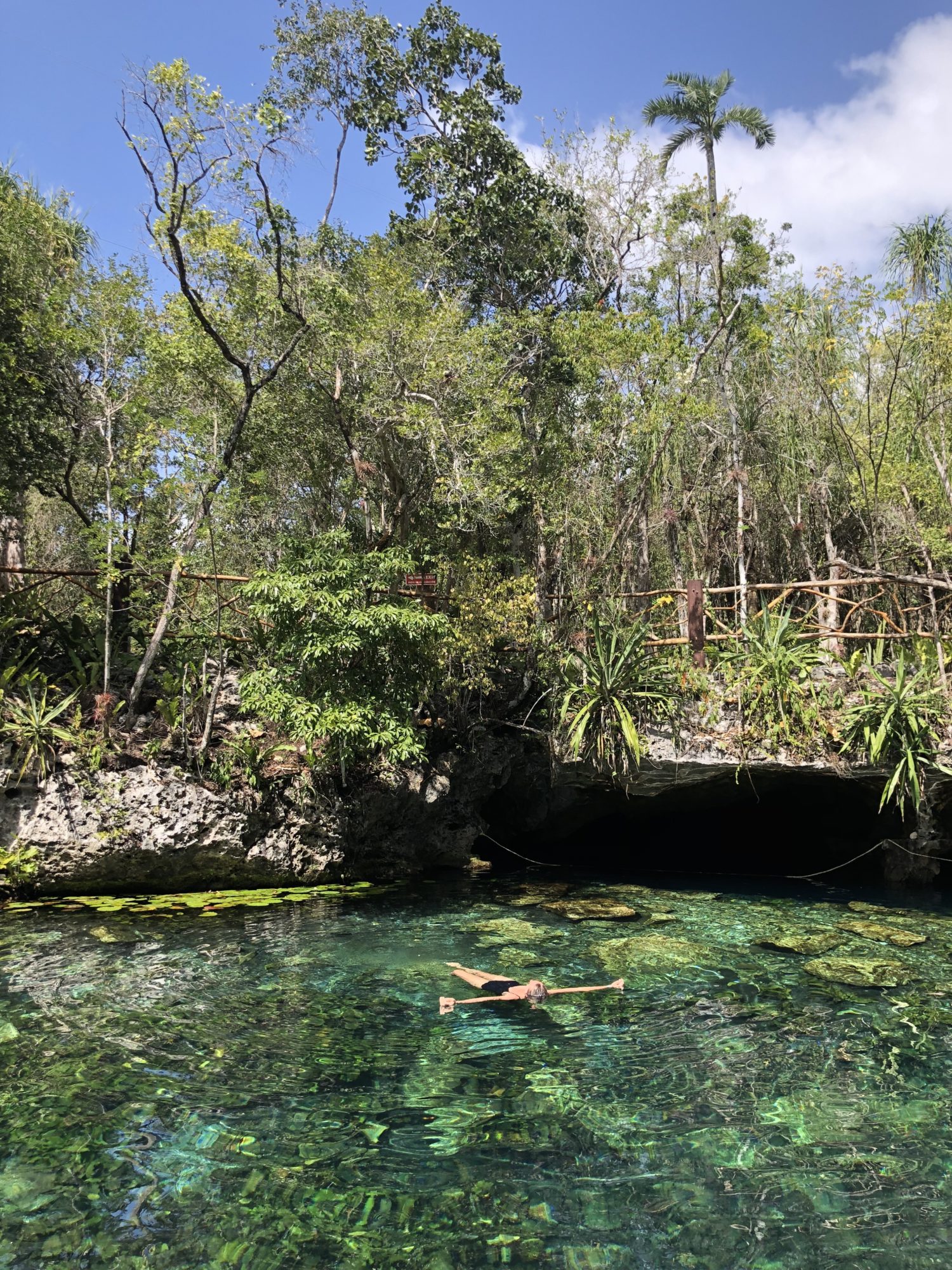 cénote Nicte-Ha Yucatan 