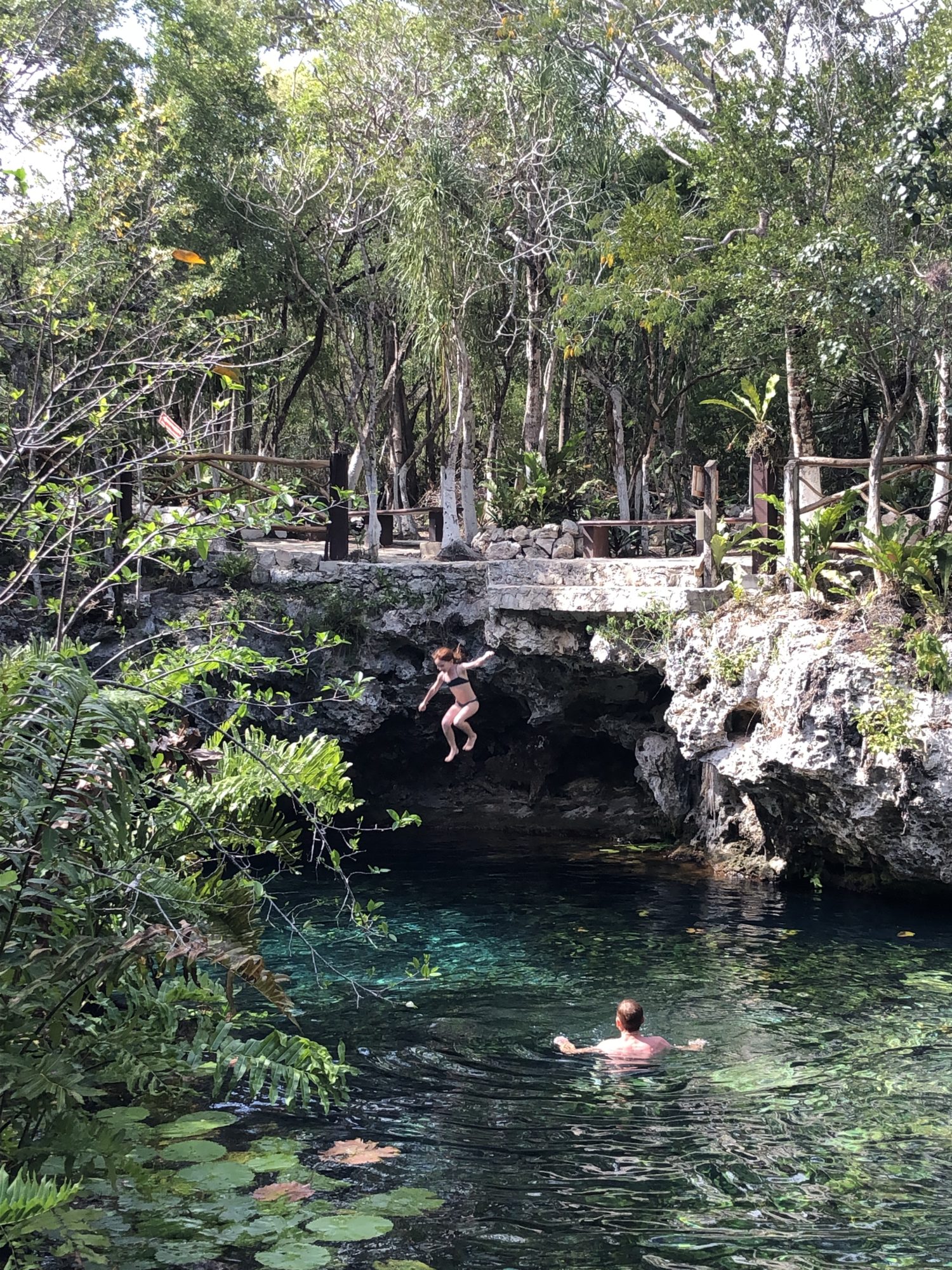 cénote Nicte-Ha Yucatan 