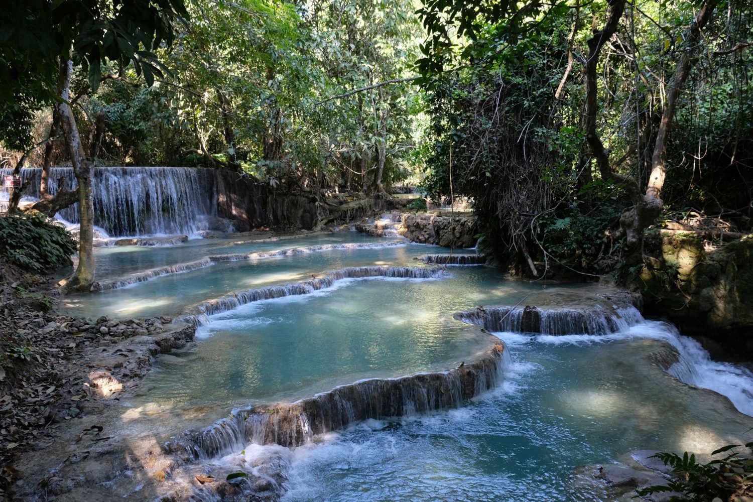 Kuang si cascades Luang Prabang Laos