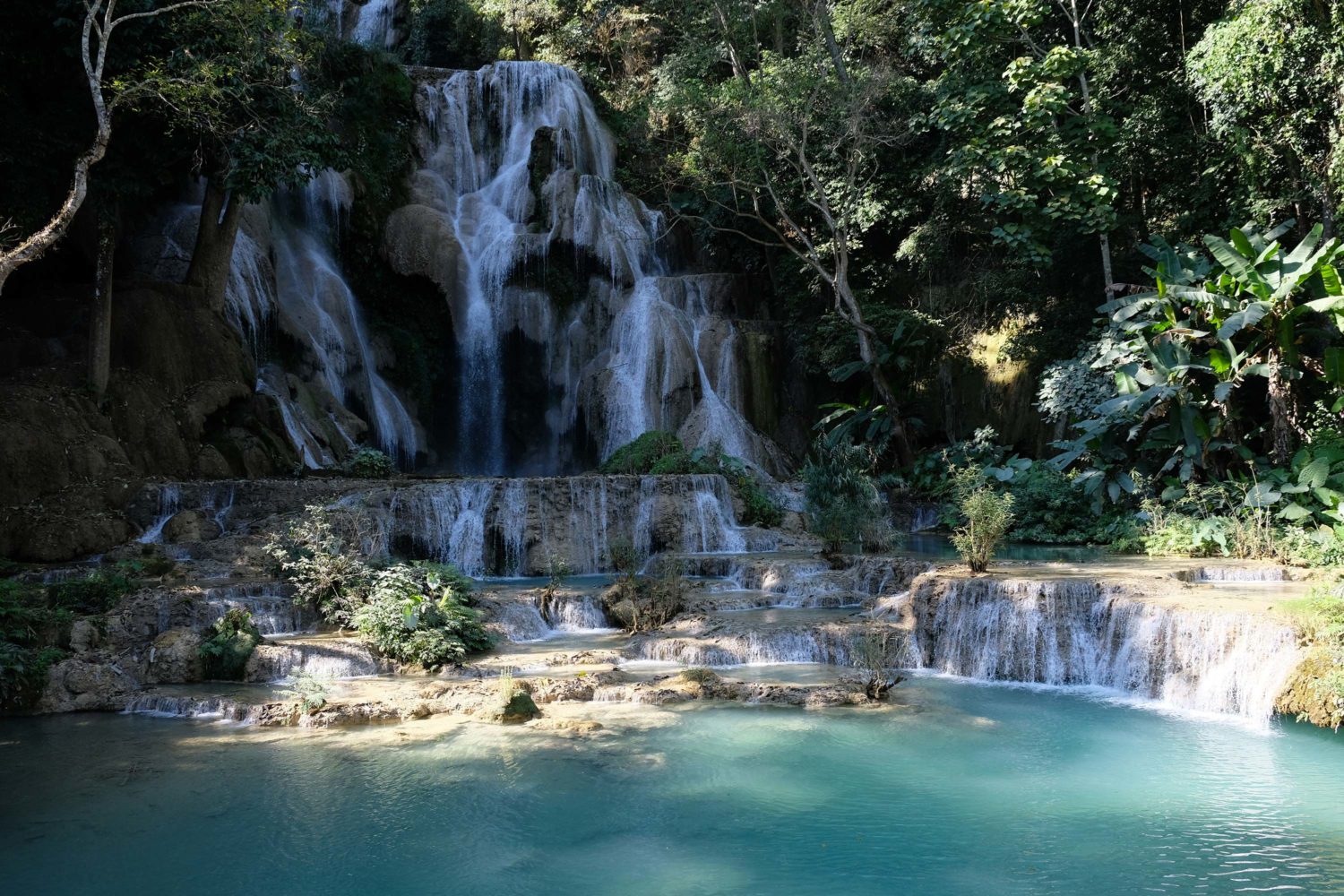 Kuang si cascades Luang Prabang Laos