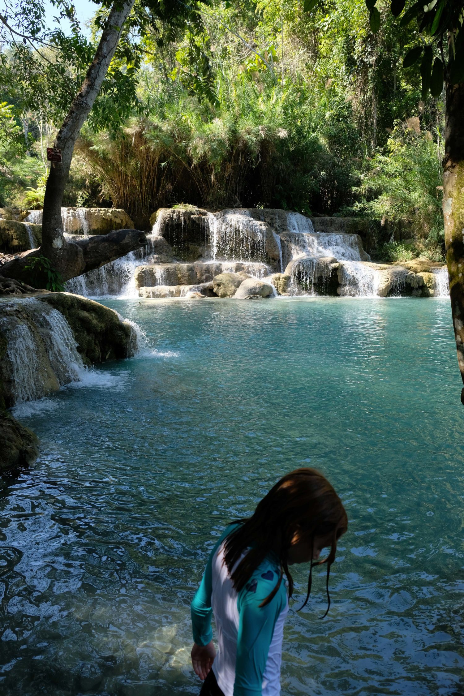 Kuang si cascades Luang Prabang Laos