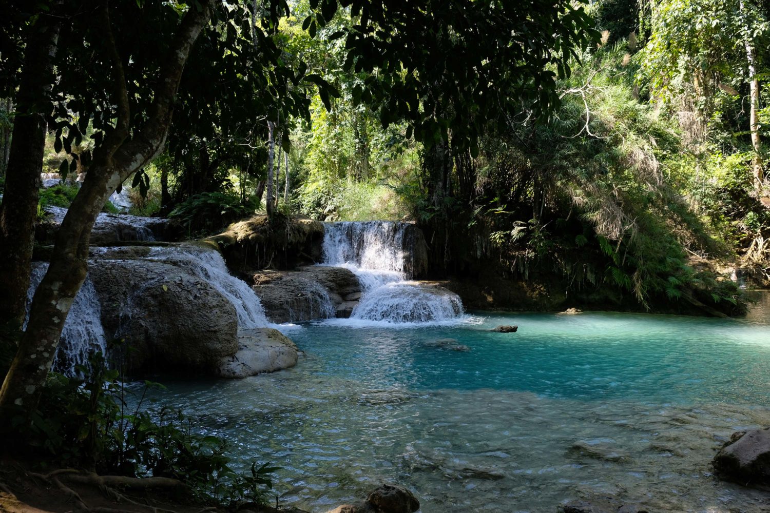 Kuang si cascades Luang Prabang Laos 