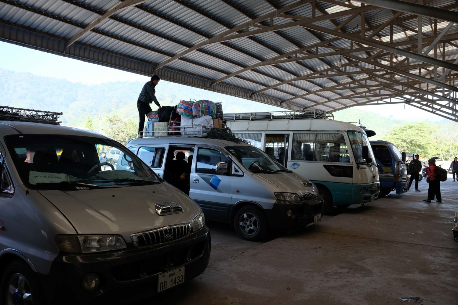 Bus Oudomxai Nong Khiaw