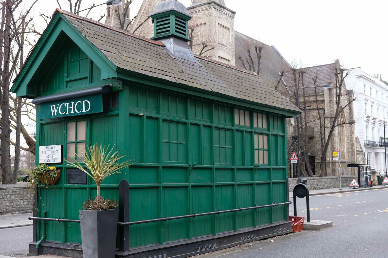 cabmen's shelter londres abri vert chauffeurs de taxi